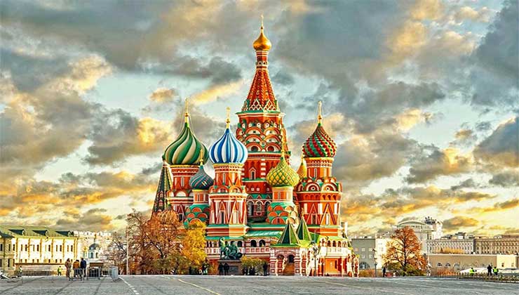 کلیسای سنت باسیل، شاهکار معماری روسیه